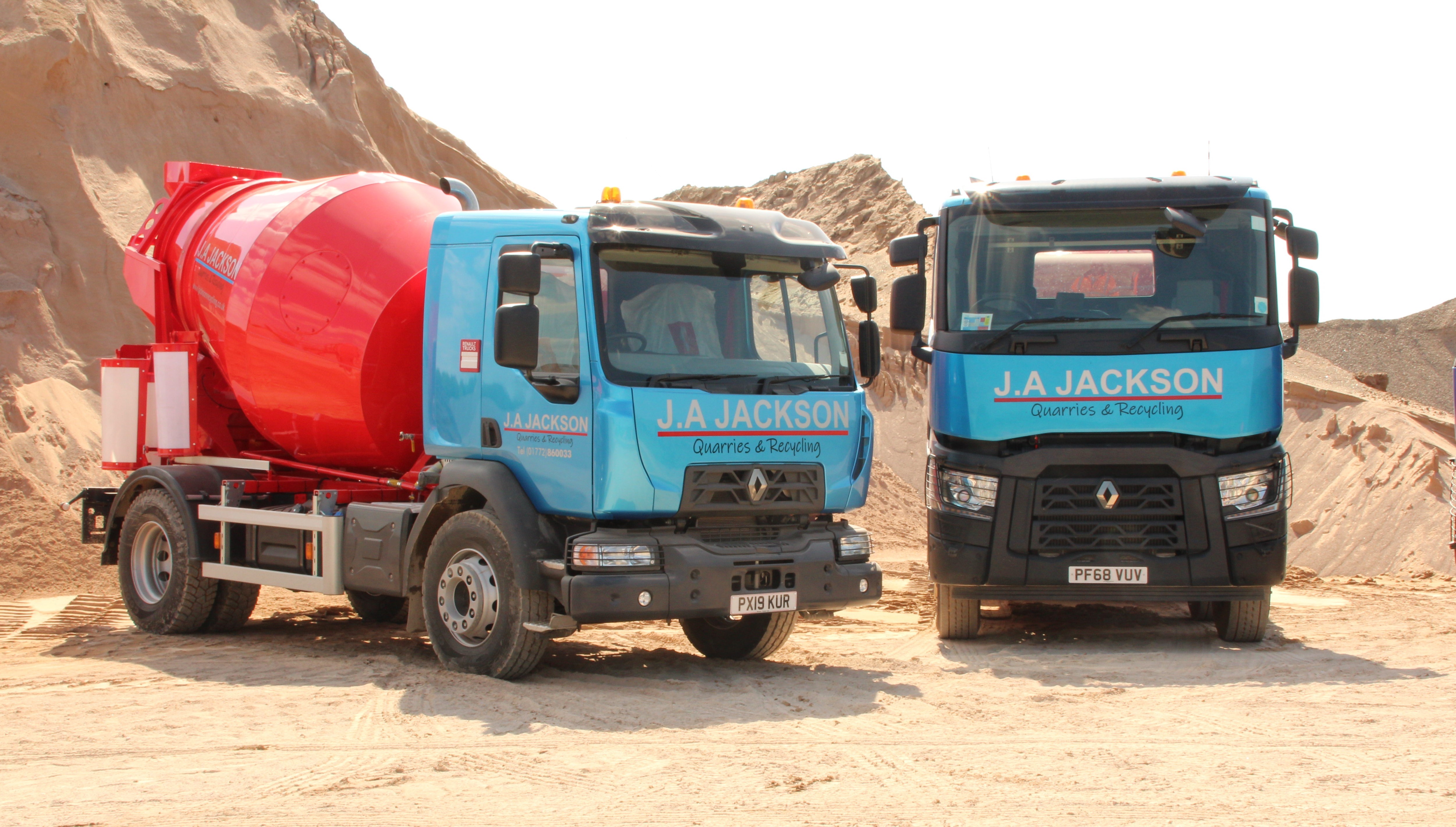 Ready mix Concrete J.A. Jackson